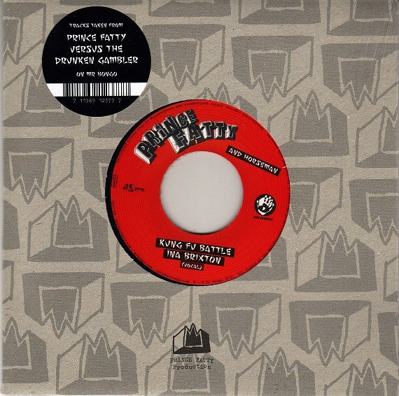 Prince Fatty And Horseman (2) : Kung Fu Battle Ina Brixton (7", Single)