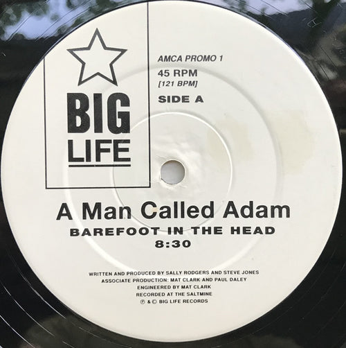 A Man Called Adam : Barefoot In The Head (12", Promo)