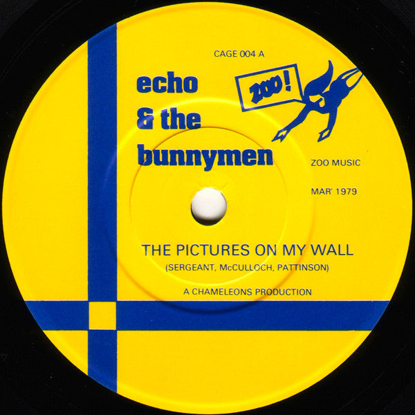 Echo & The Bunnymen : The Pictures On My Wall (7", Single, RE, Dam)