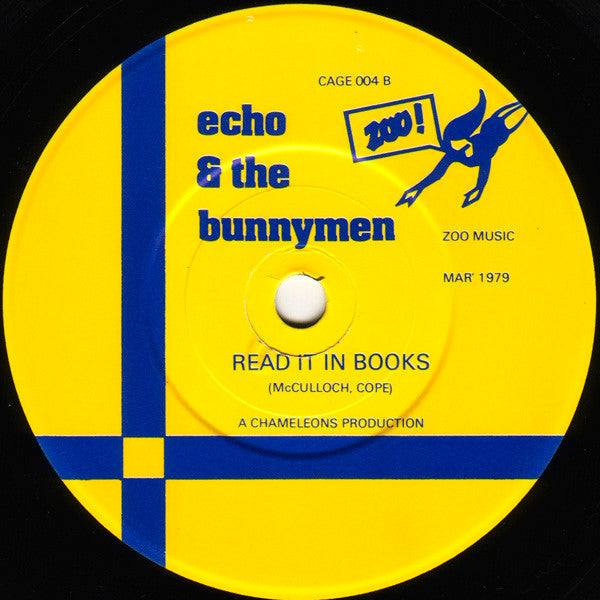 Echo & The Bunnymen : The Pictures On My Wall (7", Single, RE, Dam)