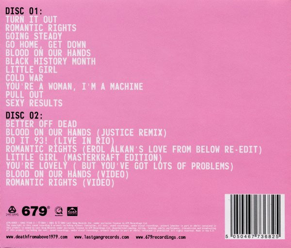 Death From Above 1979 : You're A Woman, I'm A Machine (CD, Album + CD, Enh + Ltd, O-C)