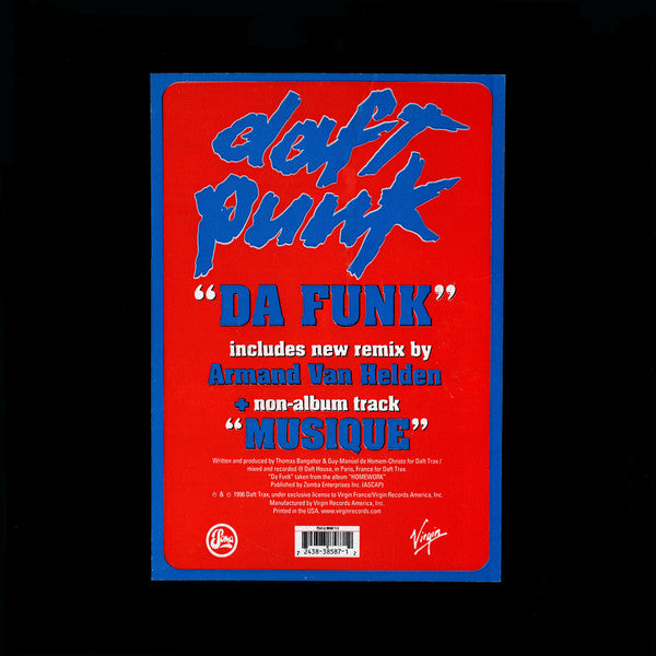 Daft Punk : Da Funk (12")