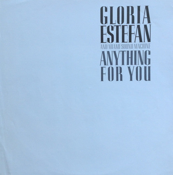 Miami Sound Machine : Anything For You (LP, Album)