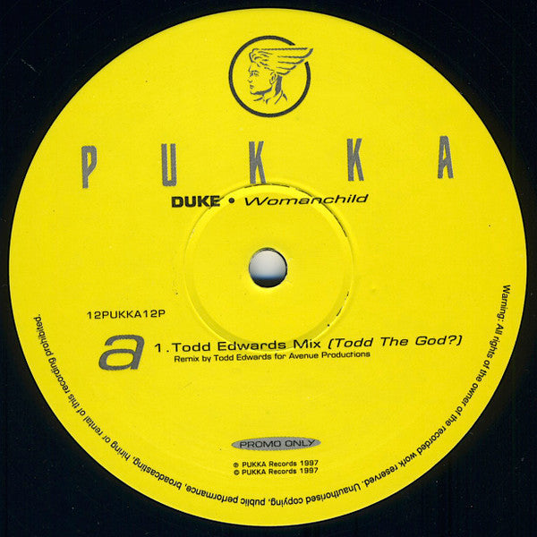 Duke : Womanchild (12", Promo)