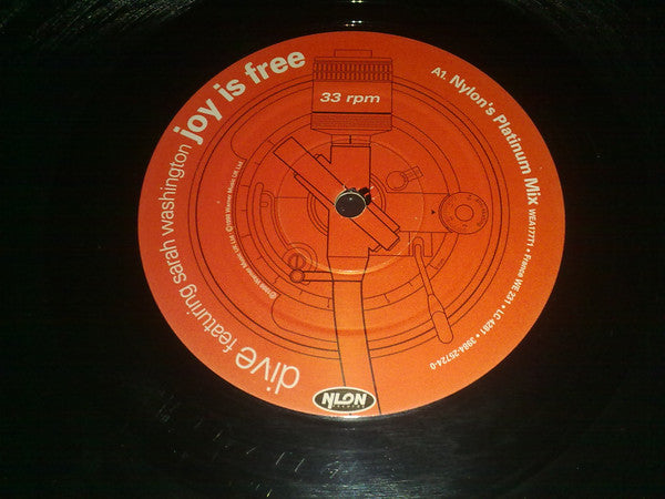 Dive (2) Featuring Sarah Washington : Joy Is Free (12", Single)