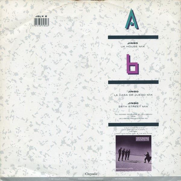 John "Jellybean" Benitez : Jingo (The Definitive Mixes) (12", Single)