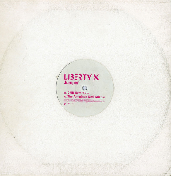 Liberty X : Jumpin' (12", Promo)