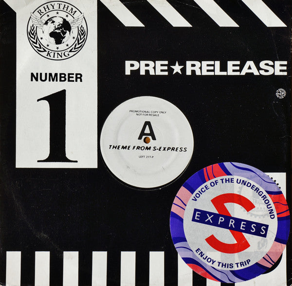 S-Express* : Theme From S-Express (12", Promo)