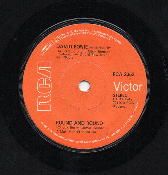 David Bowie : Drive-In Saturday (7", Single, Sol)