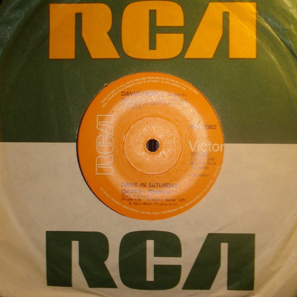David Bowie : Drive-In Saturday (7", Single, Sol)