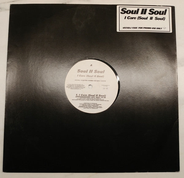 Soul II Soul : I Care (Soul II Soul) (12", Promo)