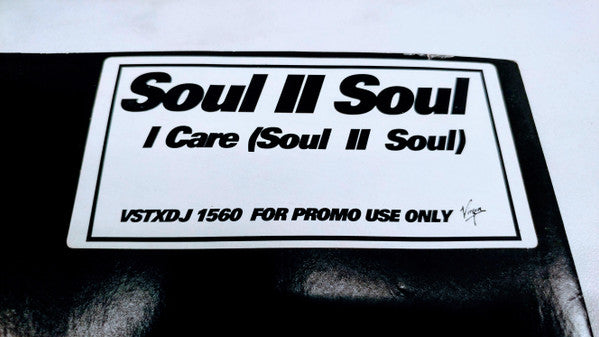 Soul II Soul : I Care (Soul II Soul) (12", Promo)