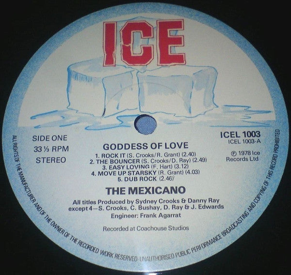 The Mexicano : Goddess Of Love (LP, Album)