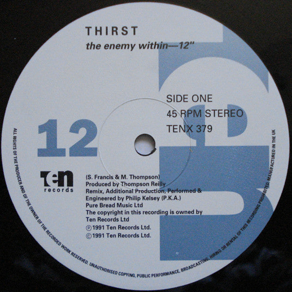 Thirst : The Enemy Within (12")