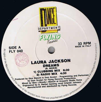 Laura Jackson : Dreams (12")