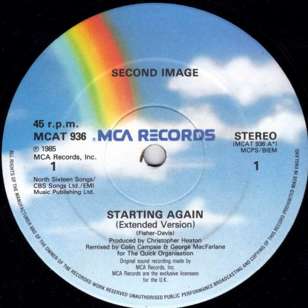 Second Image : Starting Again (12")