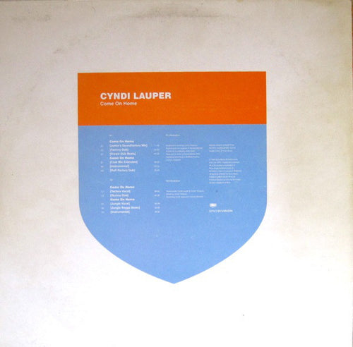 Cyndi Lauper : Come On Home (2x12", Promo)