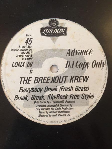 The Breekout Krew : Matt's Mood (12", Promo)