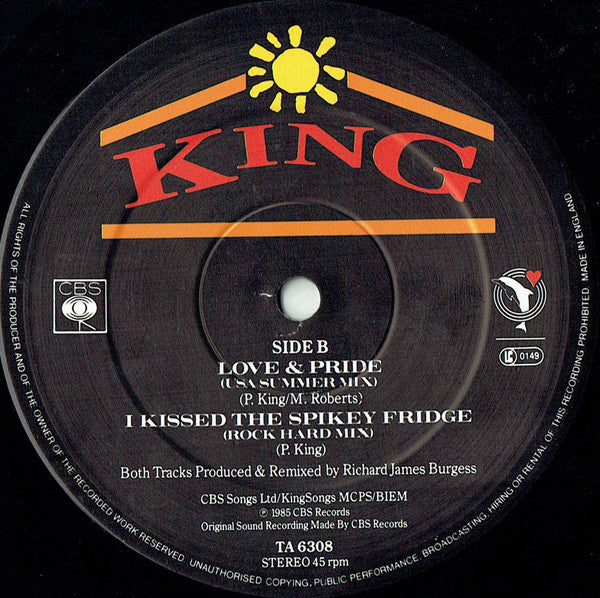 King : Alone Without You (Scorcher Mix) (12", Single)