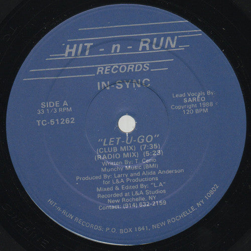 In-Sync (3) : Let-U-Go (12")