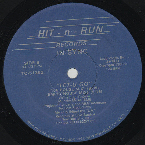 In-Sync (3) : Let-U-Go (12")