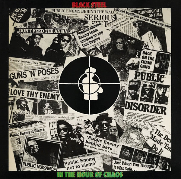 Public Enemy : Black Steel In The Hour Of Chaos (12")