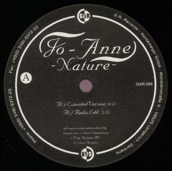 Jo-Anne : Nature (12")