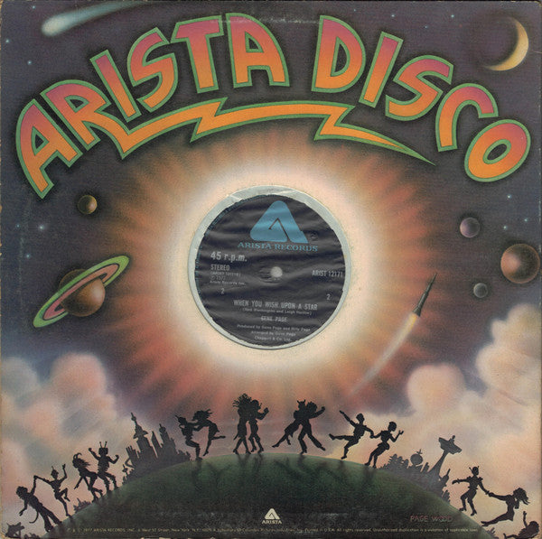 Gene Page : Close Encounters Of The Third Kind (12", Ltd)