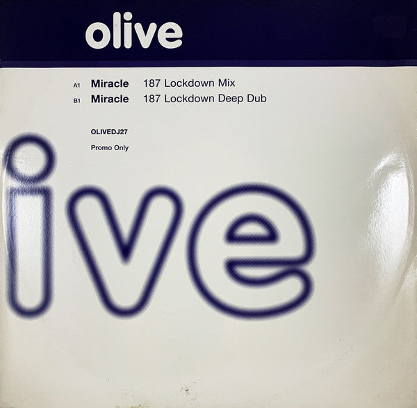 Olive : Miracle (12", Single, Promo)