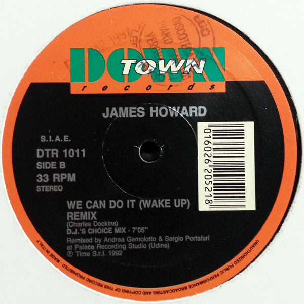 James Howard : We Can Do It (Wake Up) (Remix) (12")