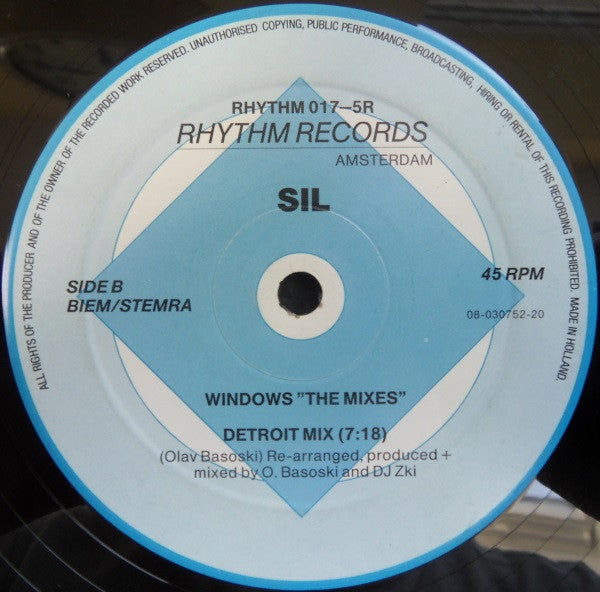 Sil : Windows "The Mixes" (12")