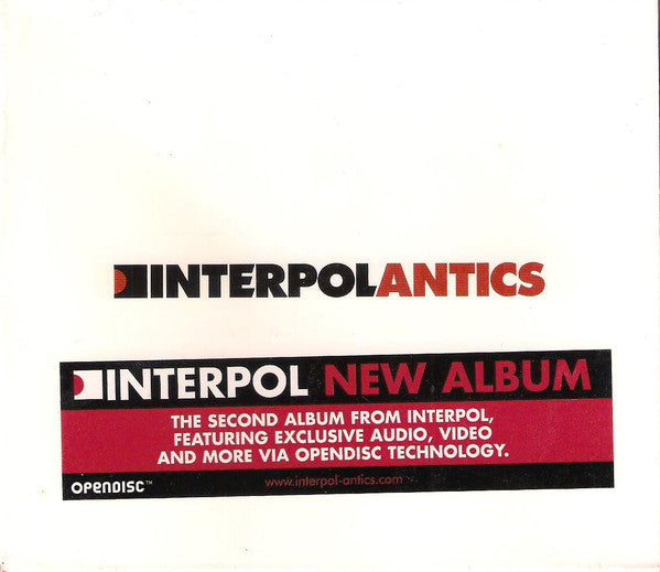 Interpol : Antics (CD, Album, Enh, Sli)