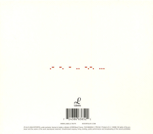 Interpol : Antics (CD, Album, Enh, Sli)