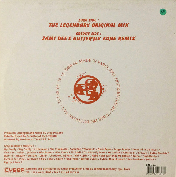 Greg Di Mano : Comes Around (12")