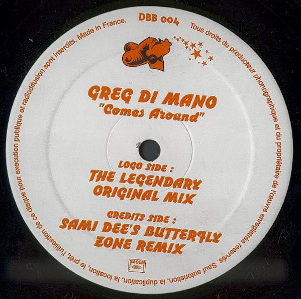 Greg Di Mano : Comes Around (12")
