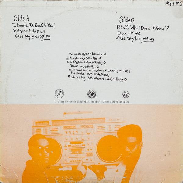 Schoolly D : Schoolly-D (LP, Album)