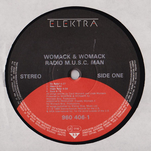 Womack & Womack : Radio M.U.S.C. Man (LP, Album)