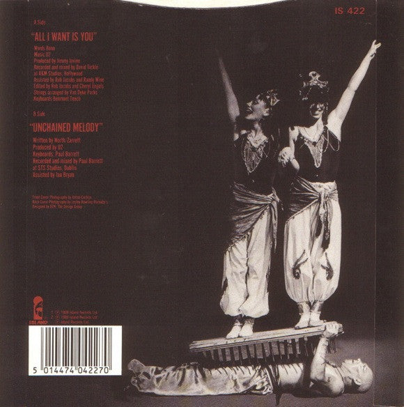 U2 : All I Want Is You (7", Single, Pap)