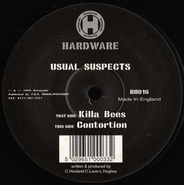 Usual Suspects : Killa Bees / Contortion (12")