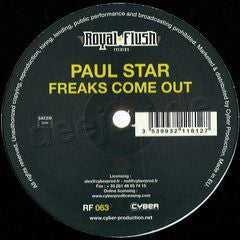 Paul Star : Freaks Come Out (12")
