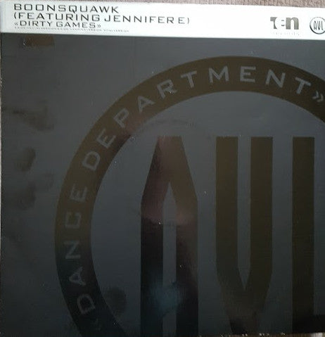 Boonsquawk Featuring Jennifer E : Dirty Games (12", M/Print, Promo)