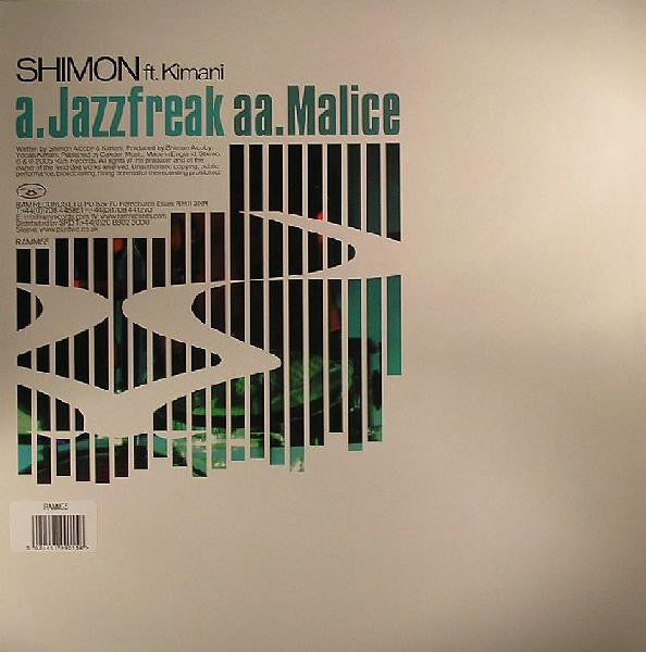 Shimon Ft. Kimani : Jazzfreak / Malice (12")