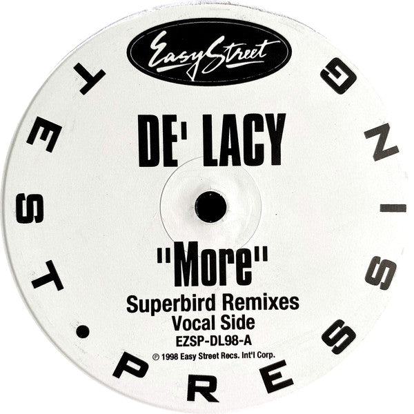 De'Lacy : More (Superbird Remixes) (12", TP)