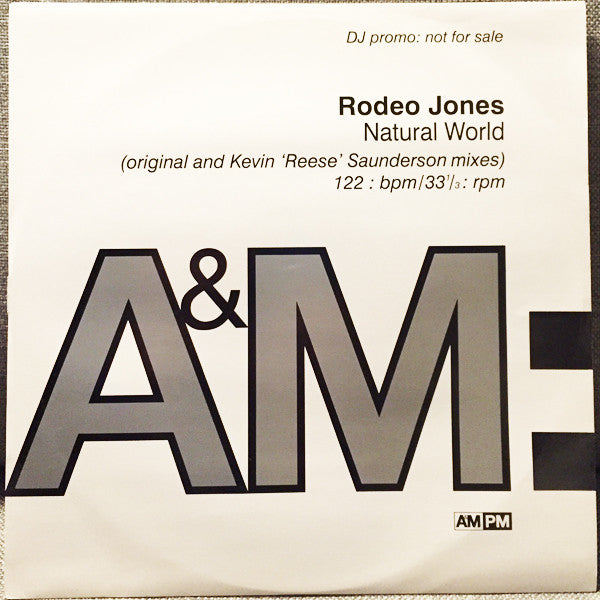 Rodeo Jones : Natural World (12", Promo)