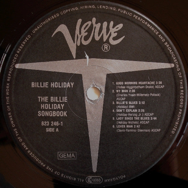 Billie Holiday : The Billie Holiday Songbook (LP, Comp)