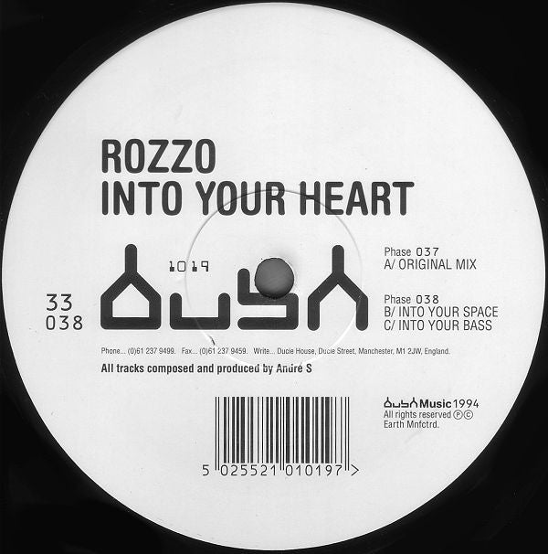 Rozzo : Into Your Heart (12")