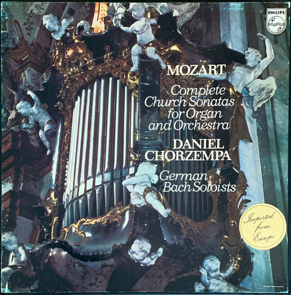 Wolfgang Amadeus Mozart : Complete Church Sonatas For Organ And Orchestra - German Bach Soloists (2xLP + Box)