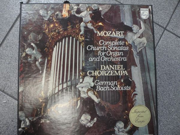 Wolfgang Amadeus Mozart : Complete Church Sonatas For Organ And Orchestra - German Bach Soloists (2xLP + Box)