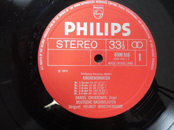 Wolfgang Amadeus Mozart : Complete Church Sonatas For Organ And Orchestra - German Bach Soloists (2xLP + Box)