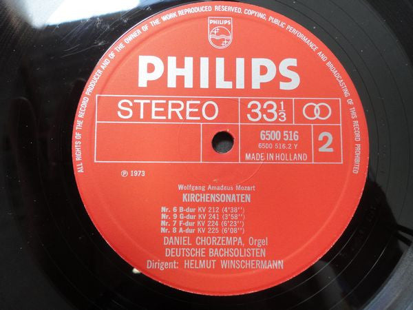 Wolfgang Amadeus Mozart : Complete Church Sonatas For Organ And Orchestra - German Bach Soloists (2xLP + Box)